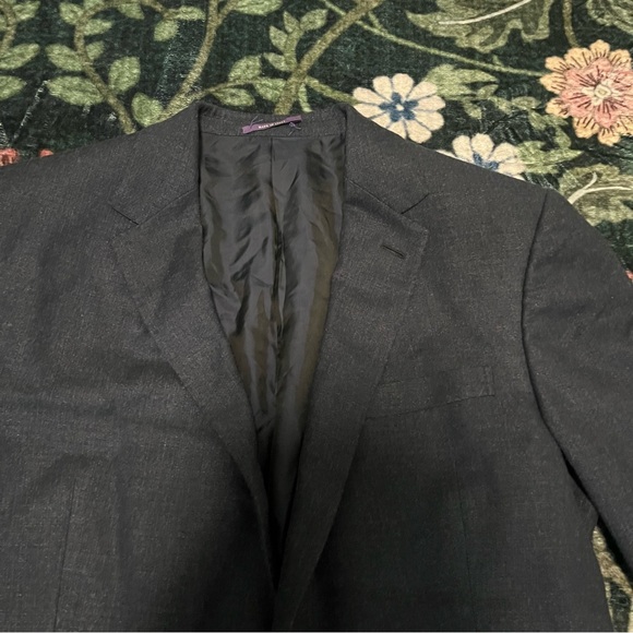 Ralph Lauren Purple Label Mens Navy Wool/Linen/Silk Blend Blazer- Sz 44R (Read) - Picture 7 of 13